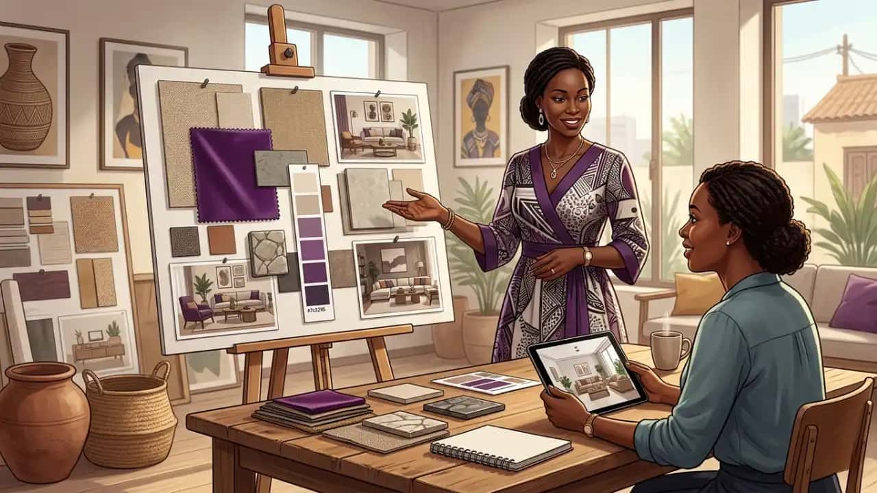 Cover Mood-boards, présentation et relation client
