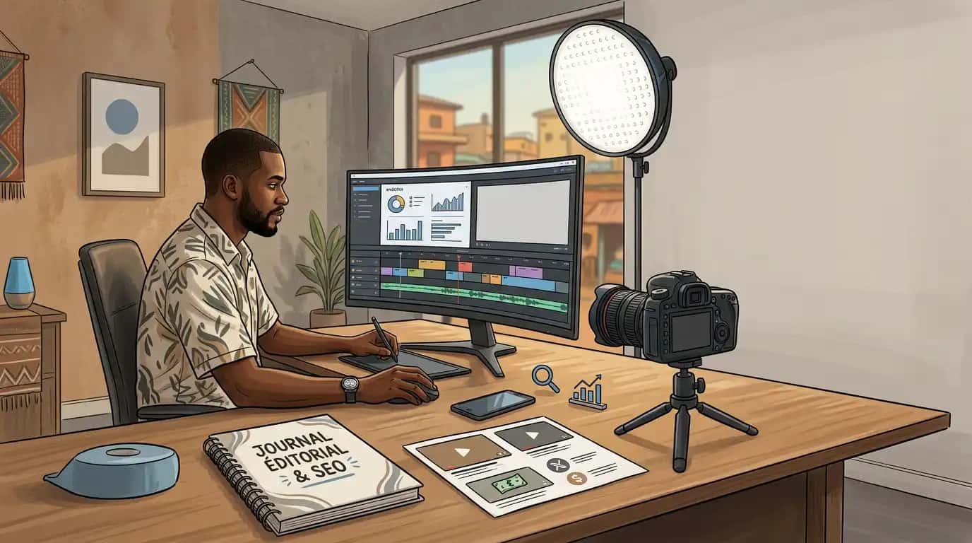 Cover YouTube creator — lancer et monétiser une chaîne