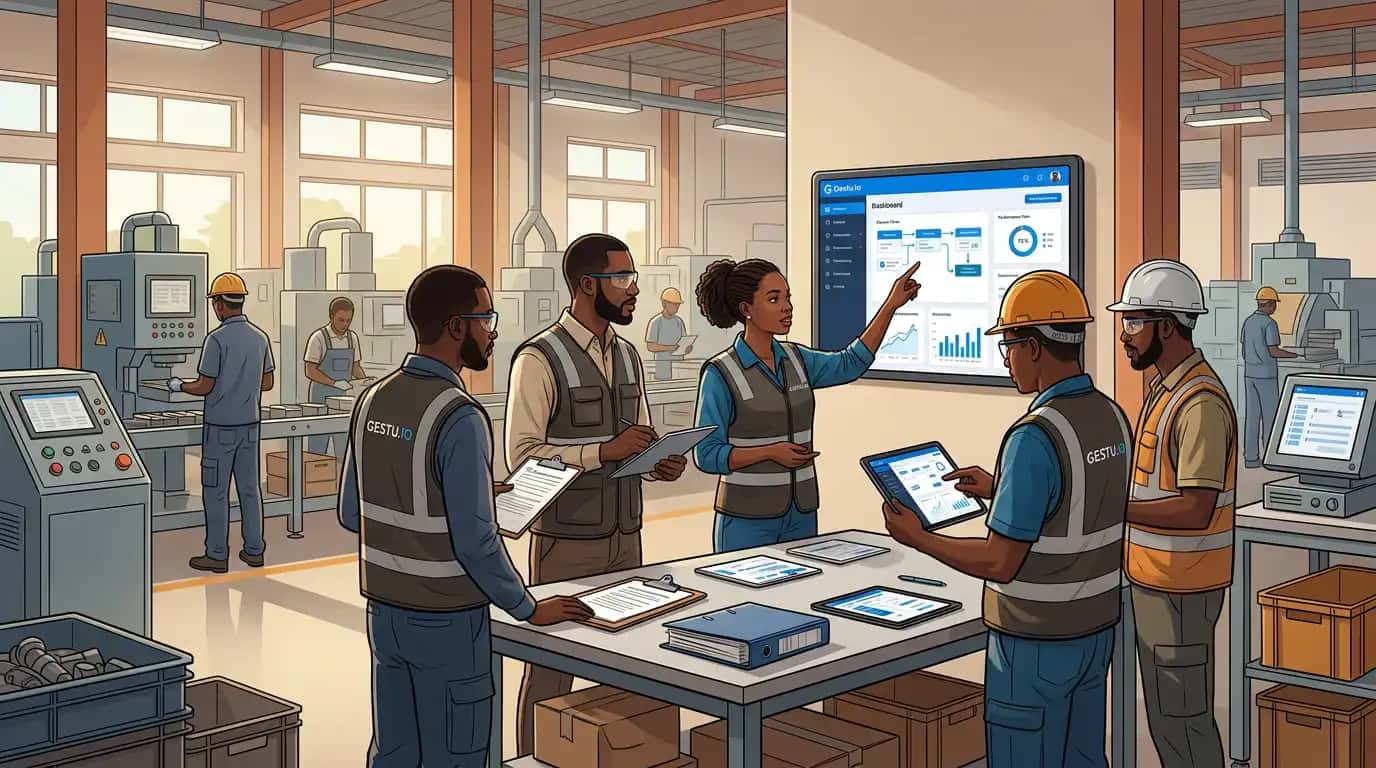 Cover Digitalisation des processus industriels