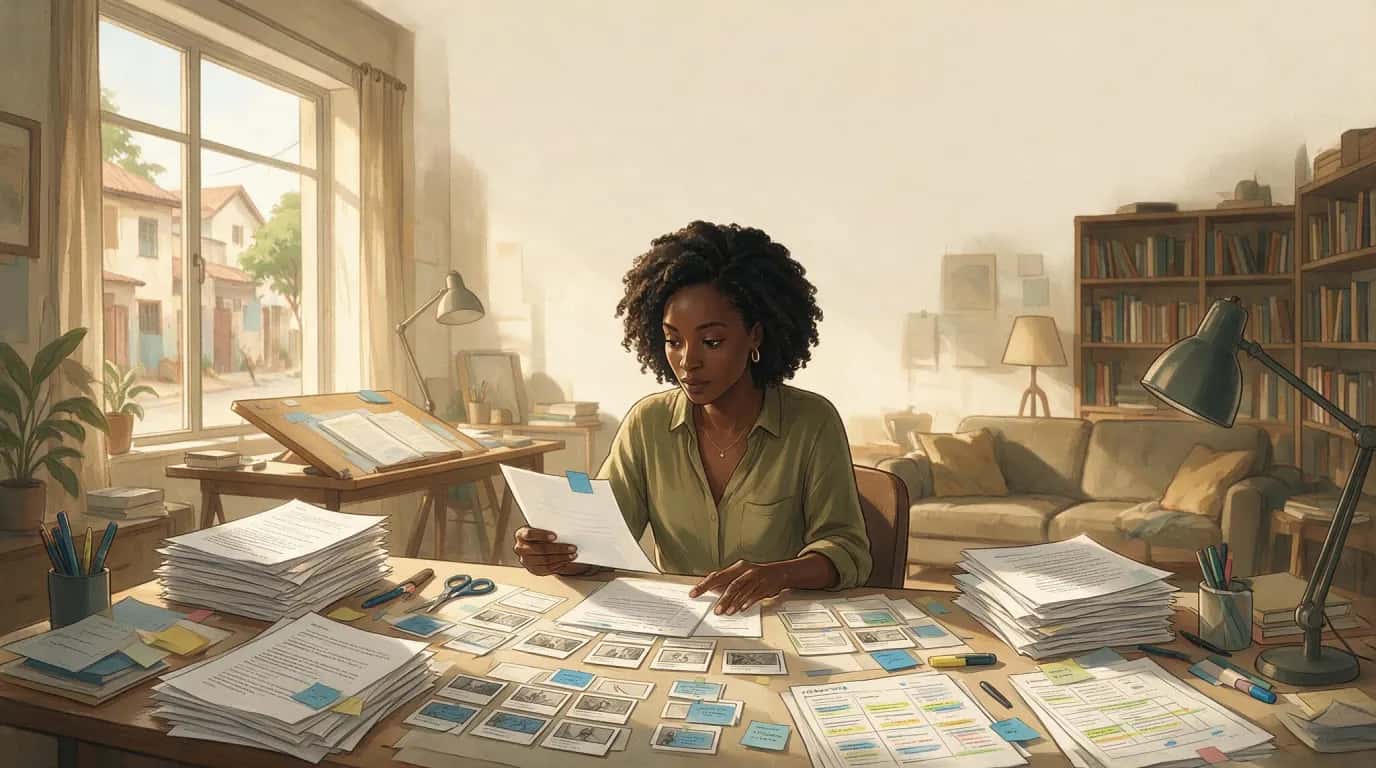 Cover Réécriture et structure — du premier jet au scénario tournable