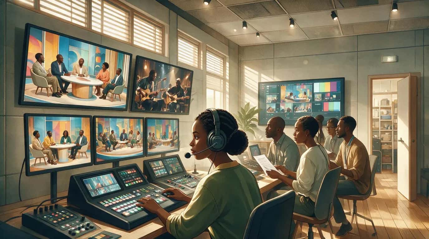 Cover Réalisation multicaméra et plateau TV