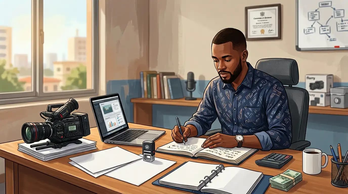 Cover Lancer son studio — structure juridique, fiscalité, comptabilité