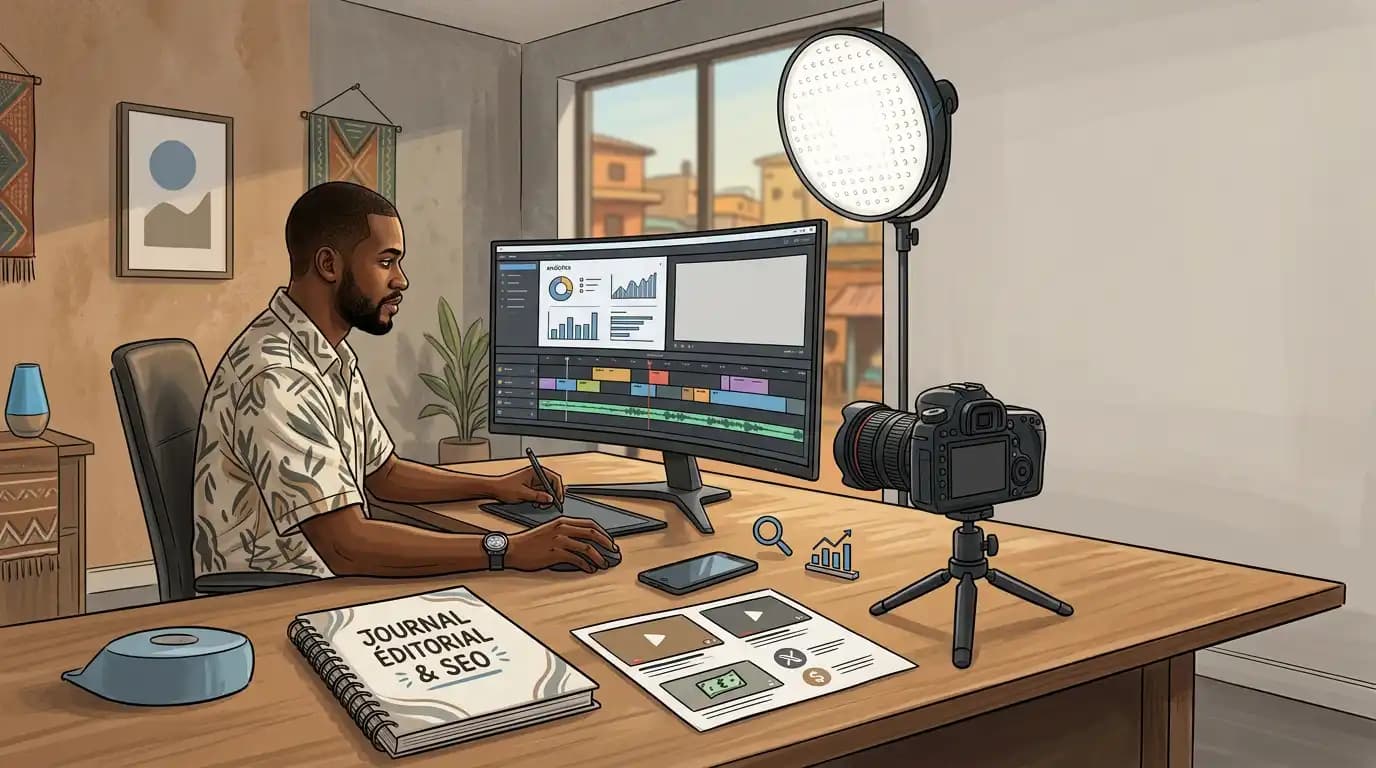 Cover YouTube creator — lancer et monétiser une chaîne