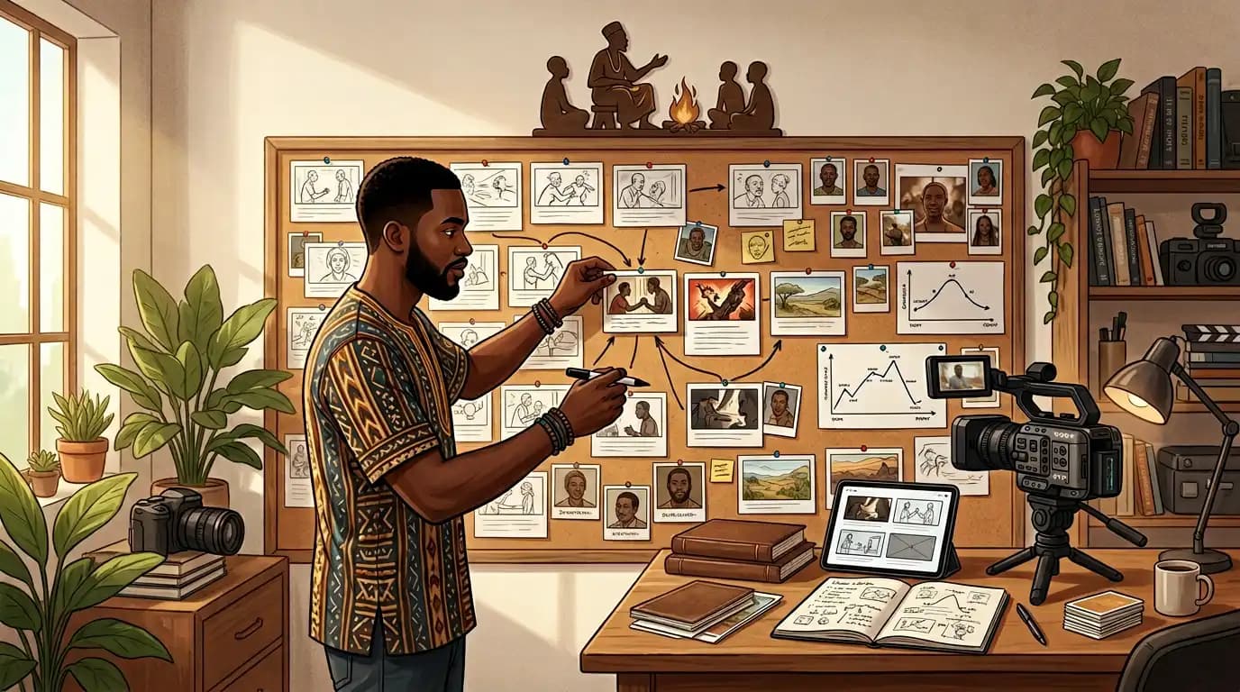 Cover Storytelling cinématique — narration visuelle et dramaturgie