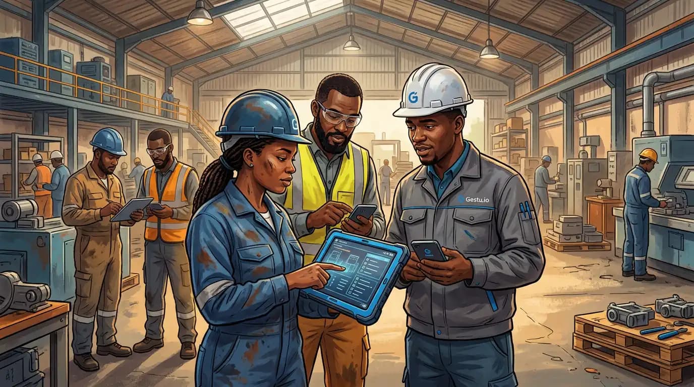 Cover Outils collaboratifs pour équipes industrielles