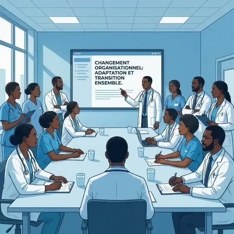 Cover Conduite du changement dans les structures de santé