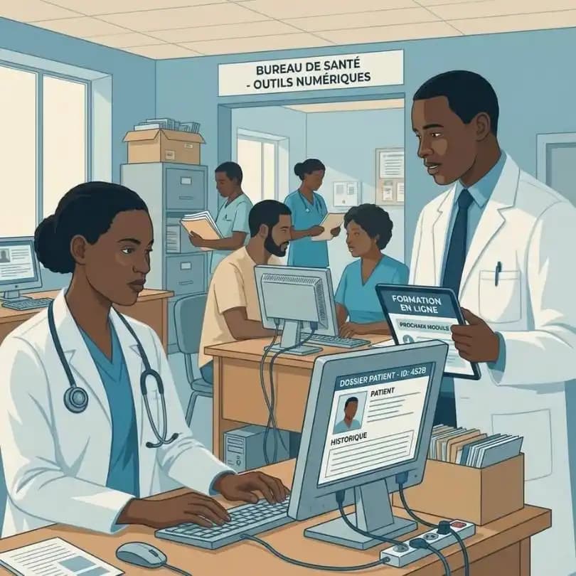 Cover Introduction au digital dans les structures de santé