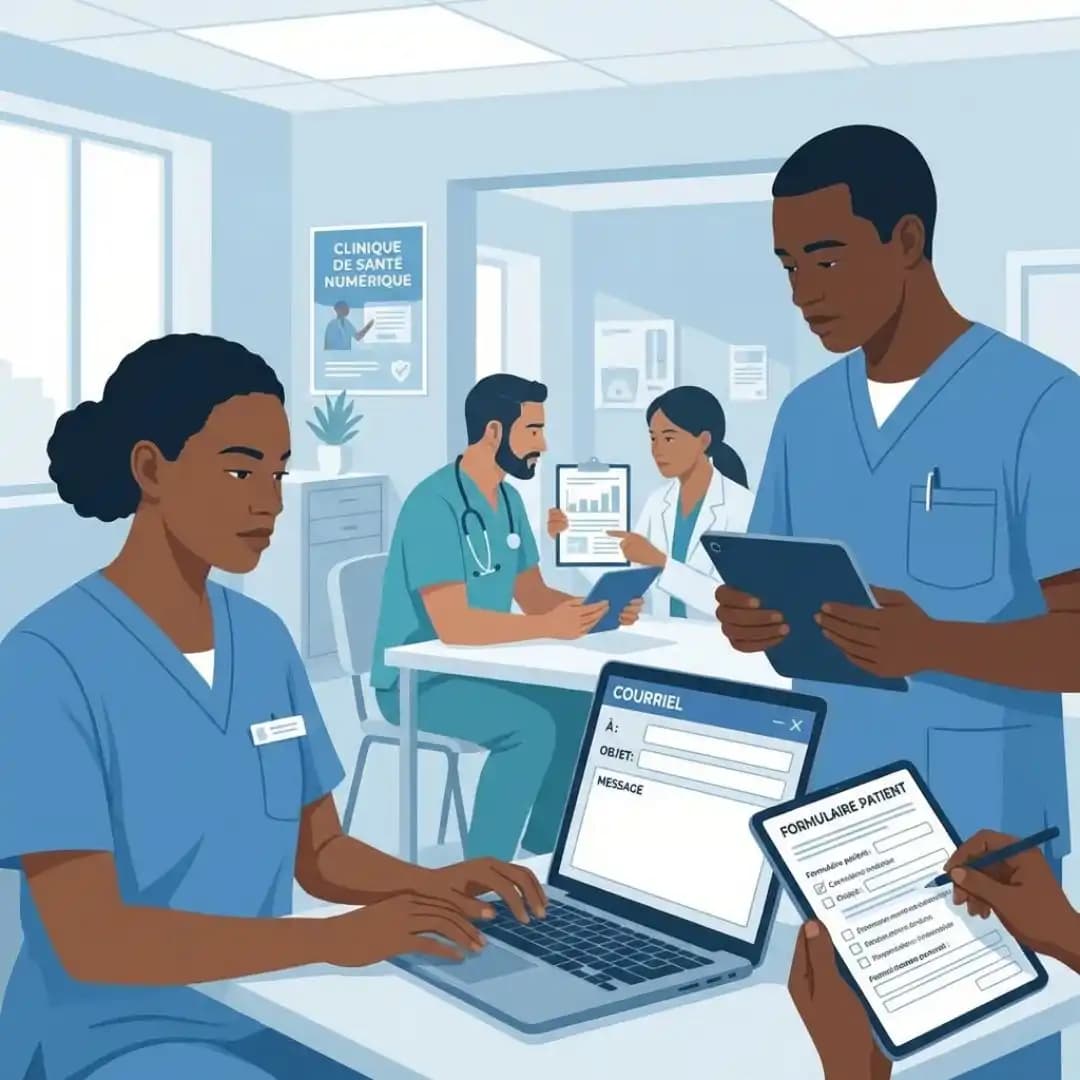 Cover Utilisation des outils numériques de base en santé