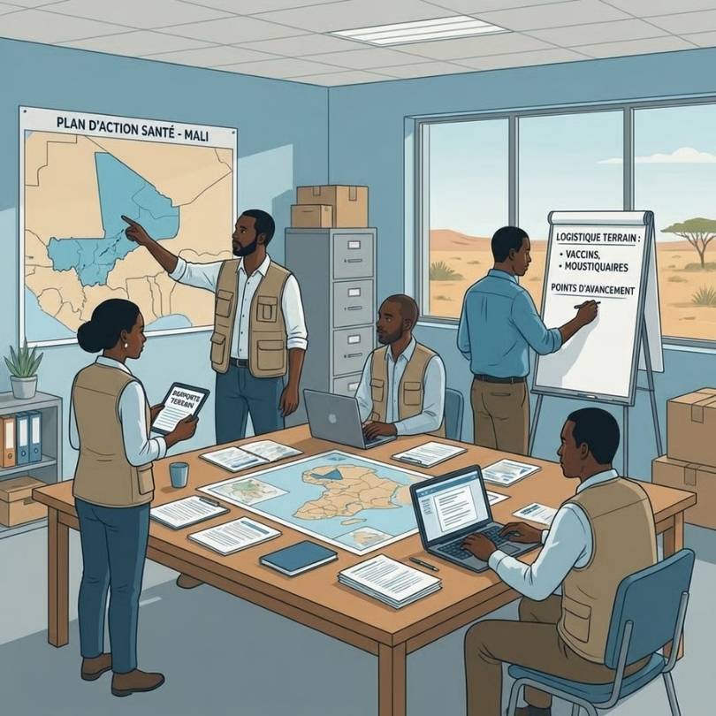 Gestion des projets de santé (ONG, bailleurs, programmes)