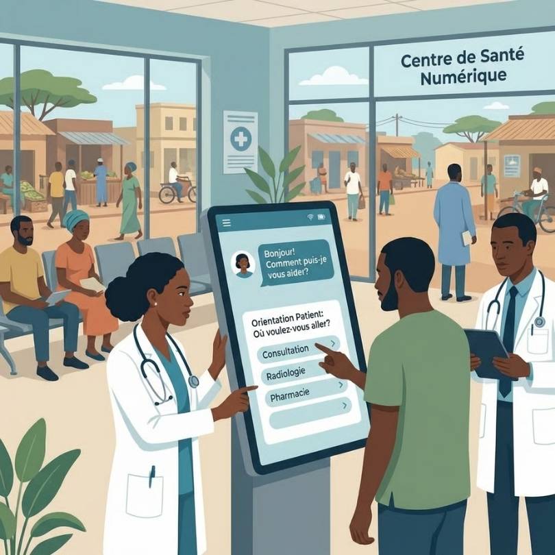 Chatbots et assistants numériques pour structures de santé