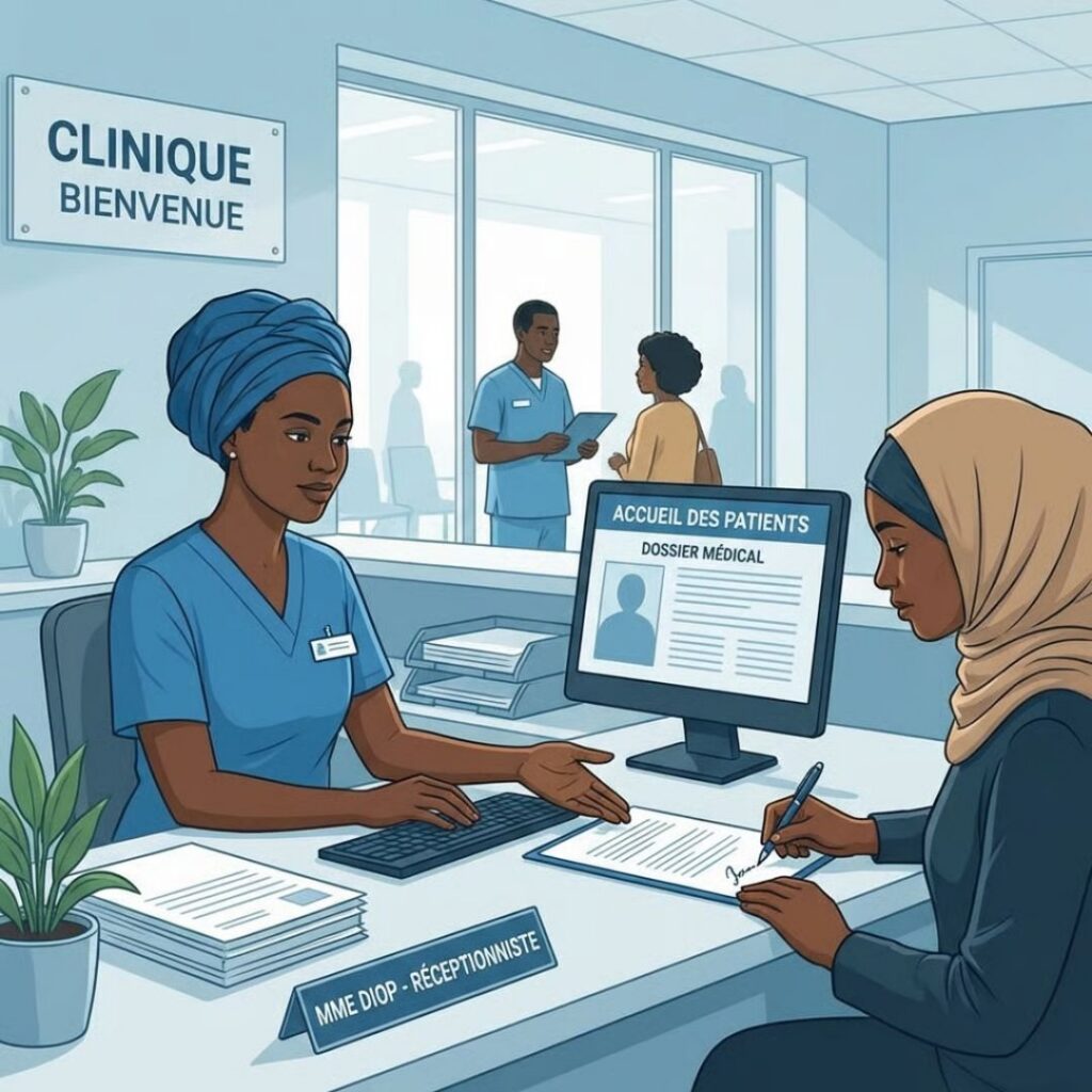 Accueil et orientation des patients en structure de santé