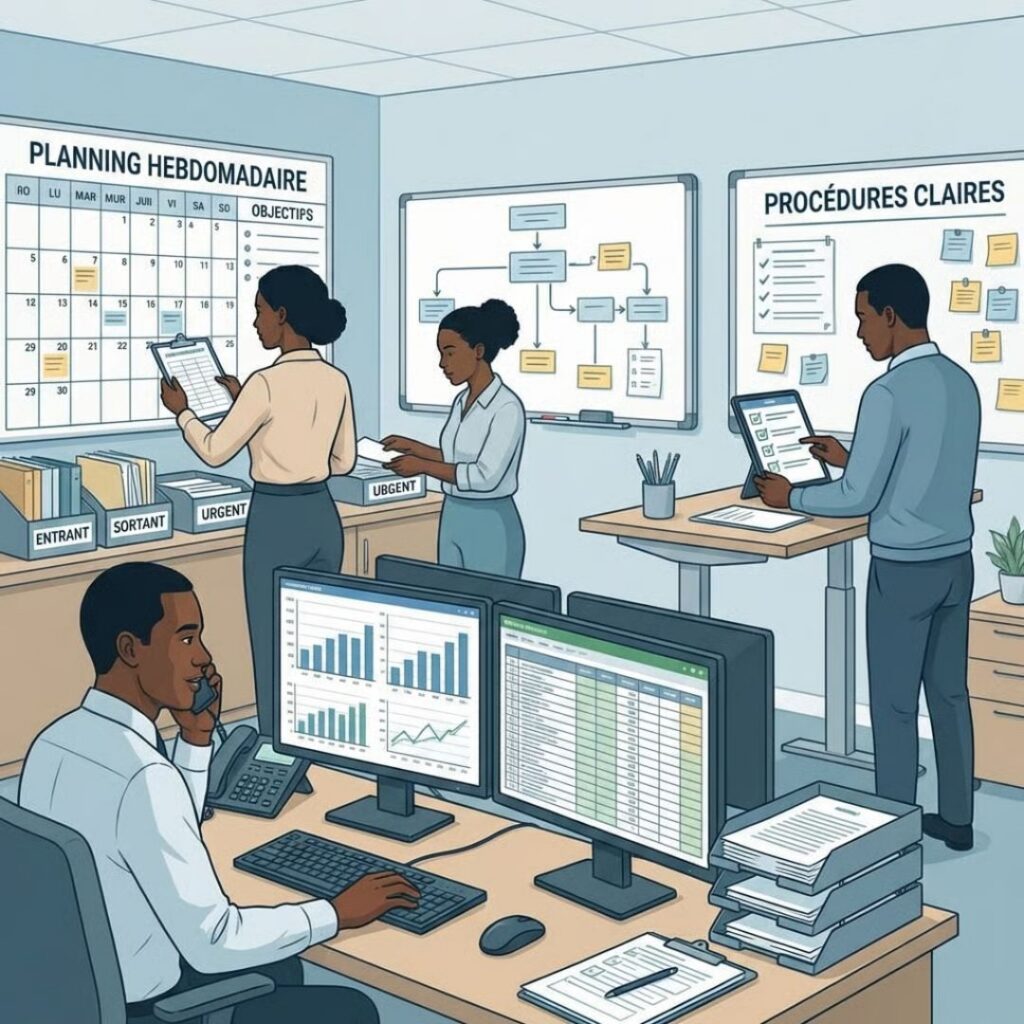 Organisation du travail pour agents non soignants