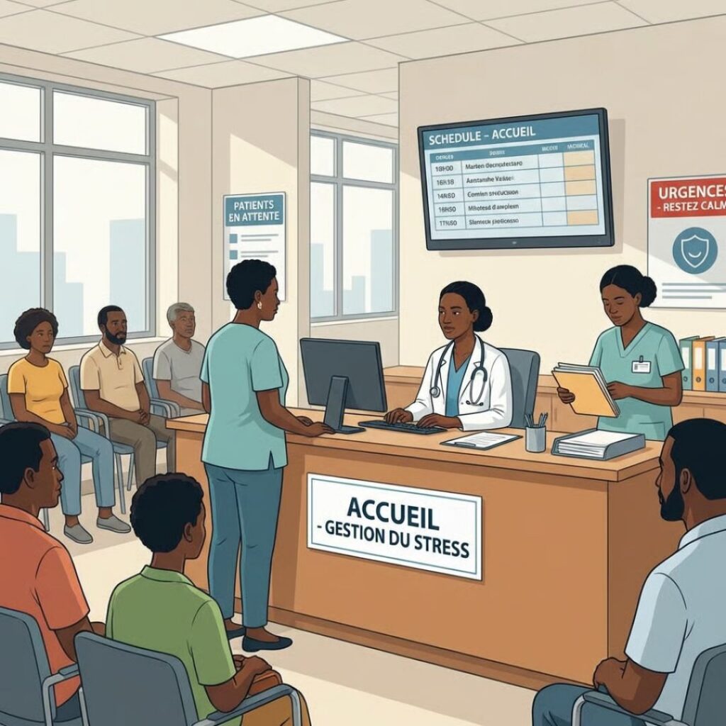 Gestion du stress et posture professionnelle à l’accueil